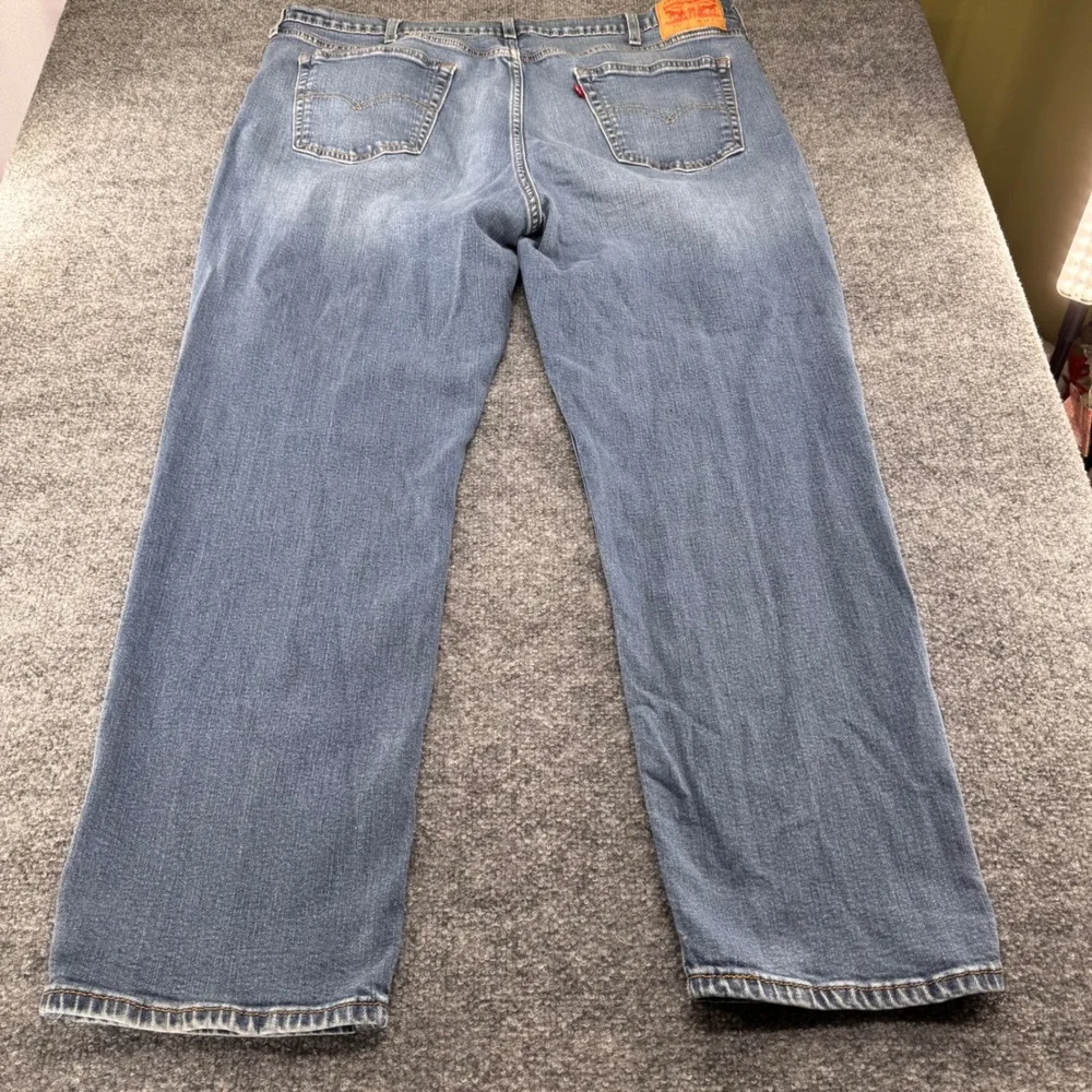 Levis 541 Athletic Taper Mens 42x32 Classic Denim Workwear Jeans Blue Pants